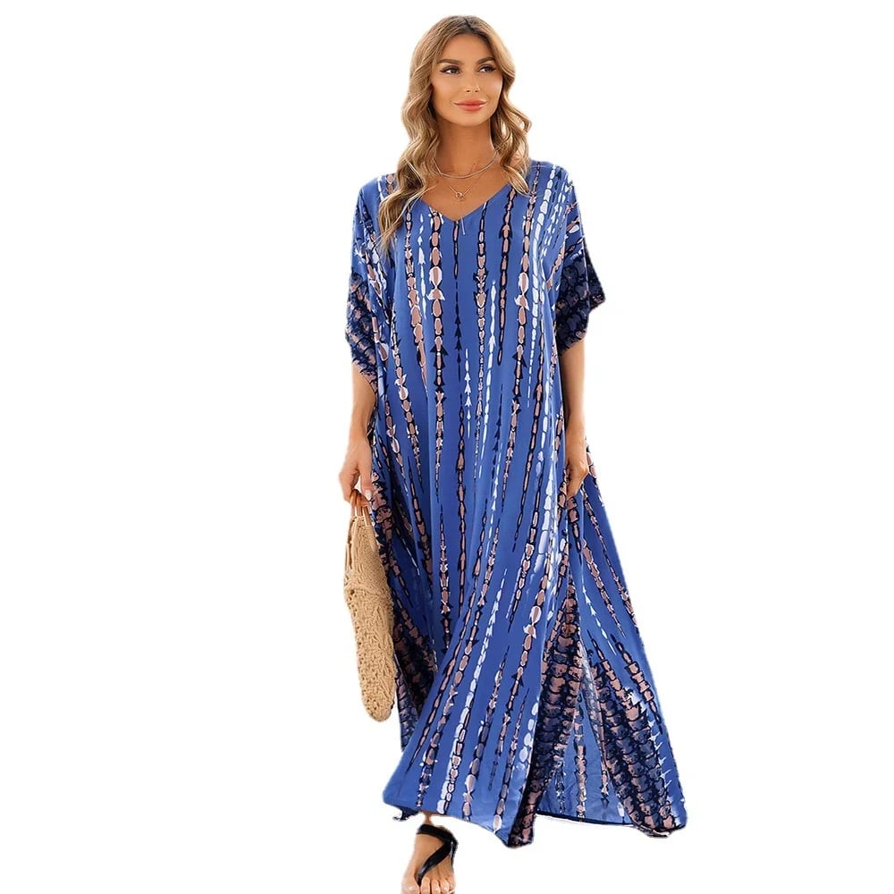 💃Loose, casual Caftan,Beach dress