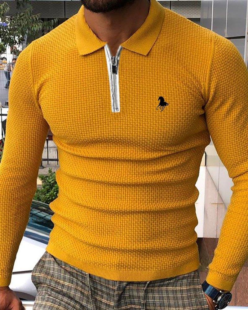 Men's Lapel Polo Shirt