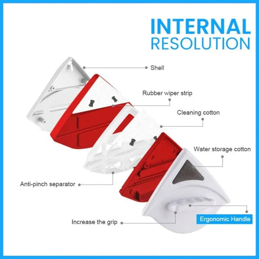 Upgrade Magnetic Window Cleaner🔥