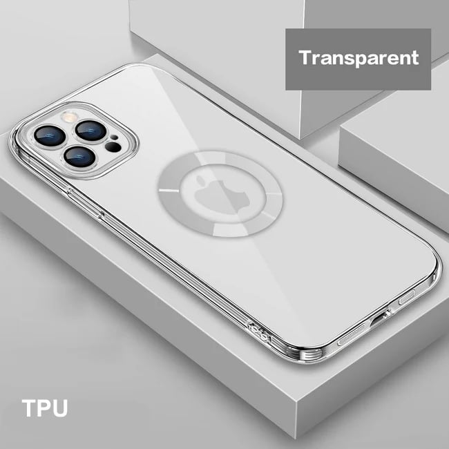 🔥Transparent iPhone Case With Camera Protector