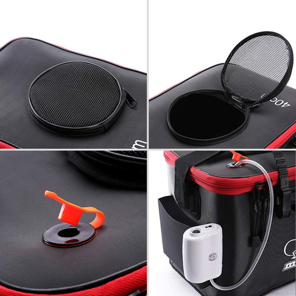 🐠Foldable Waterproof Fishing Bucket-Live Fish Container