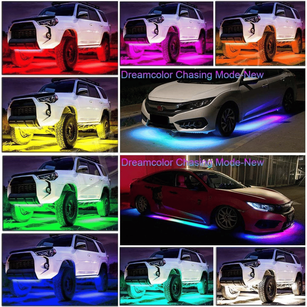 New Car Chassis Flexible RGB Waterproof LED Strip Lights