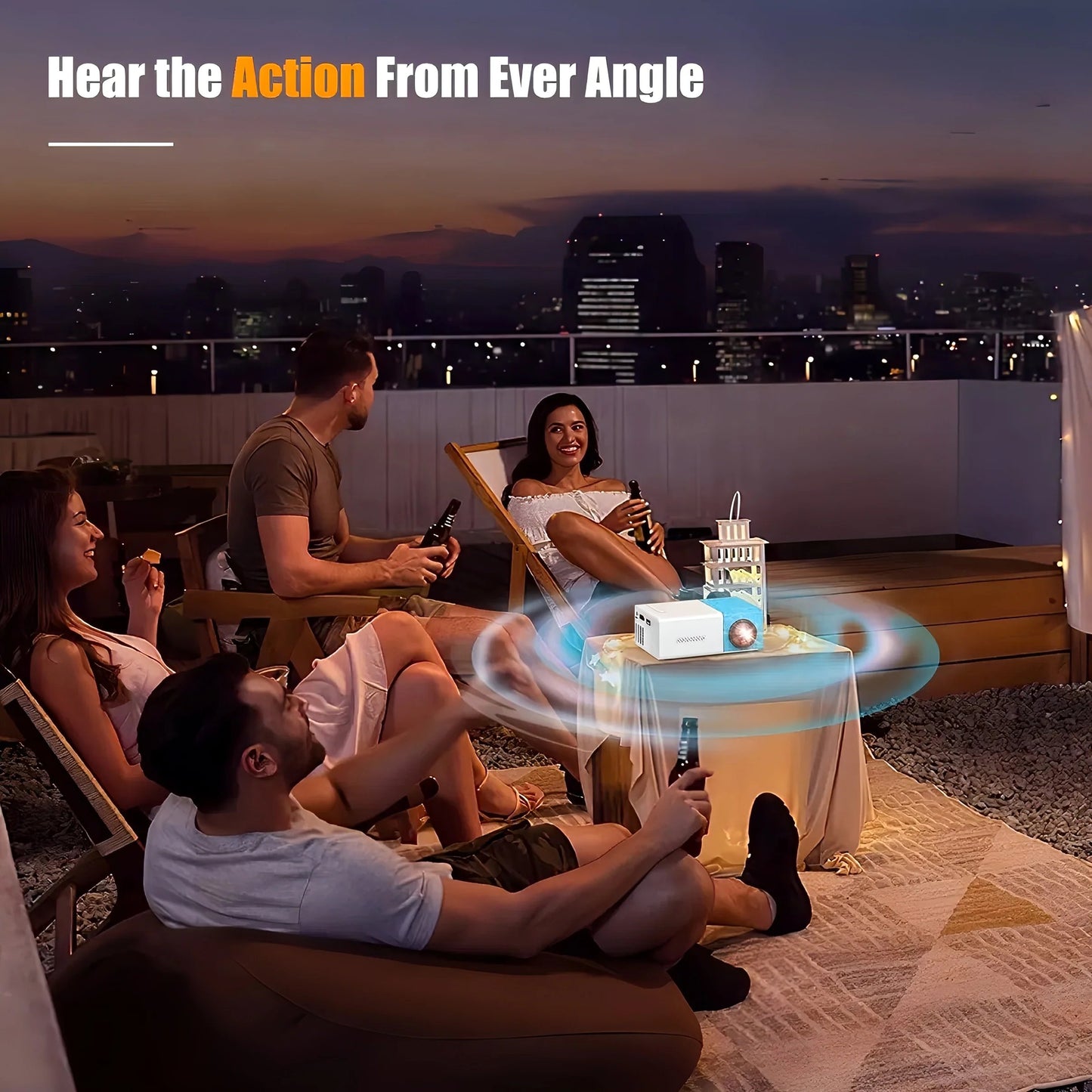 FREE SHIPPING 🎁 Portable Mini LED Projector