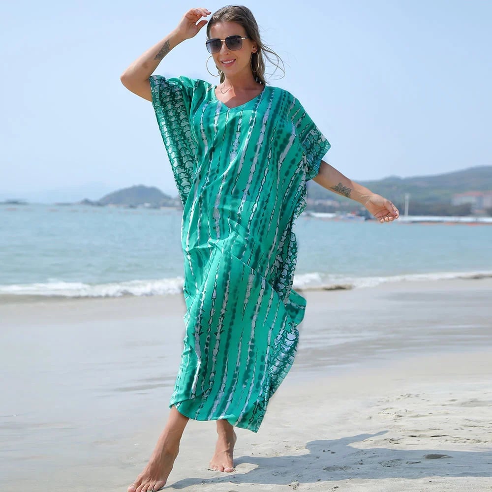 💃Loose, casual Caftan,Beach dress