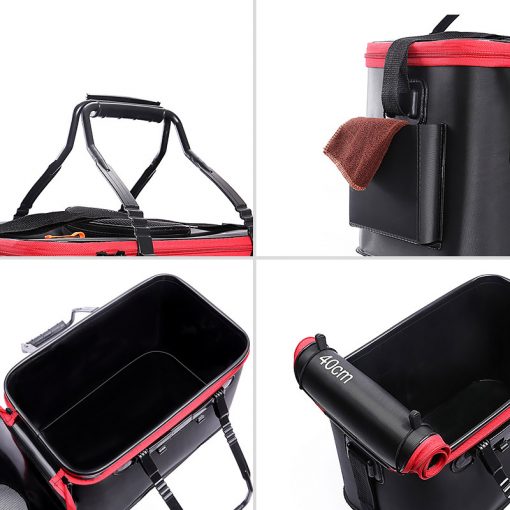 🐠Foldable Waterproof Fishing Bucket-Live Fish Container