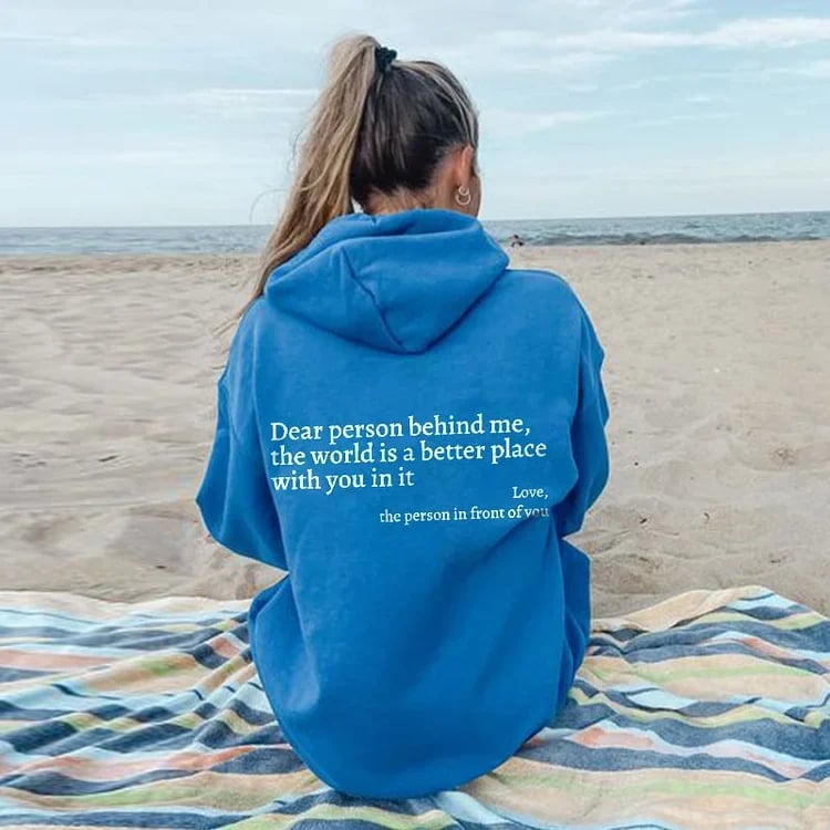 'Dear Person Behind Me' Sweatshirt(Buy 2 Get Free Shipping)
