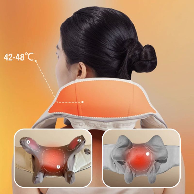 🌹2023 Summer Hot Sale-Neck & Shoulder Massager with Heat