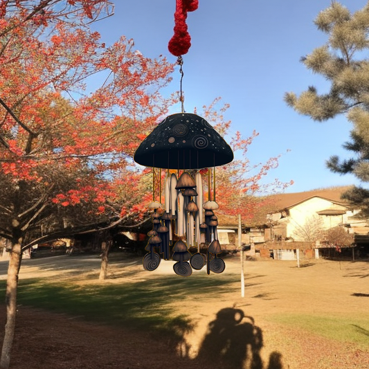 🔥Mushroom Campanula Handmade  Art