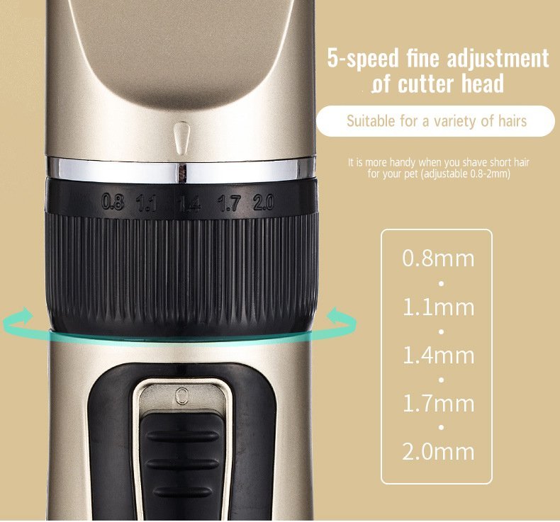 Ultra-Quiet Professional Dog Clipper