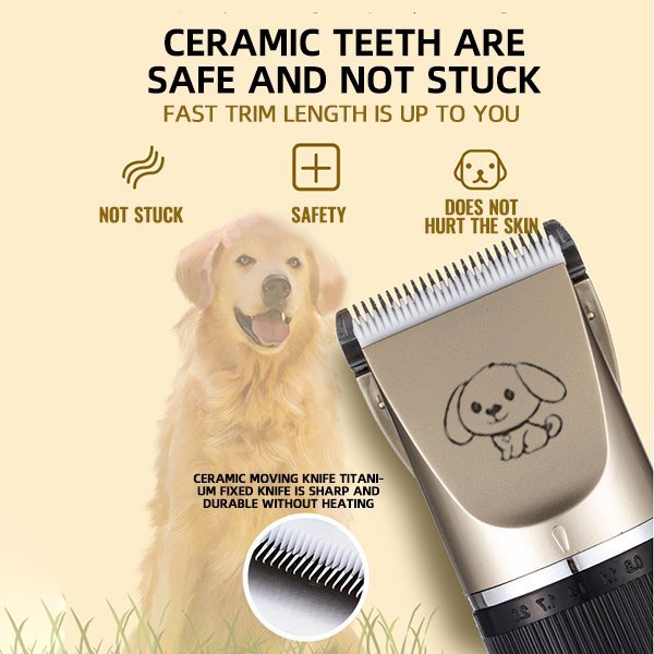 Ultra-Quiet Professional Dog Clipper
