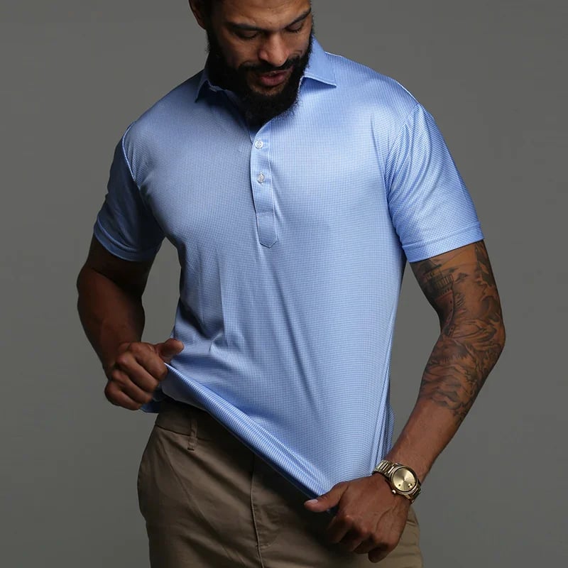 Men's Quick Dry Short Sleeve Golf Polo Shirts