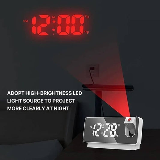 ⏰Mirror Projection Alarm Clock