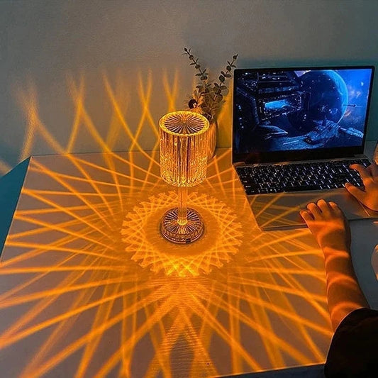 Touching Control Crystal Lamp