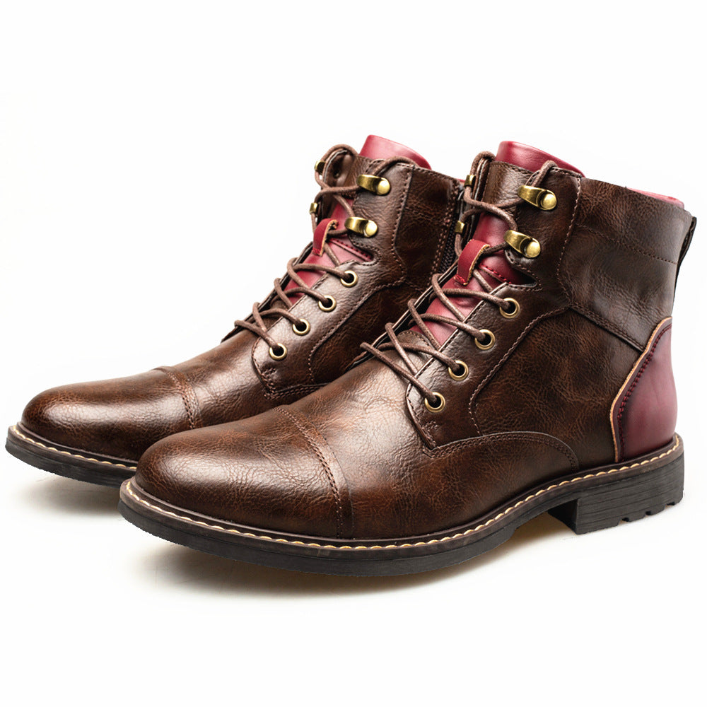 Hecrafted Men's  Retro Boots