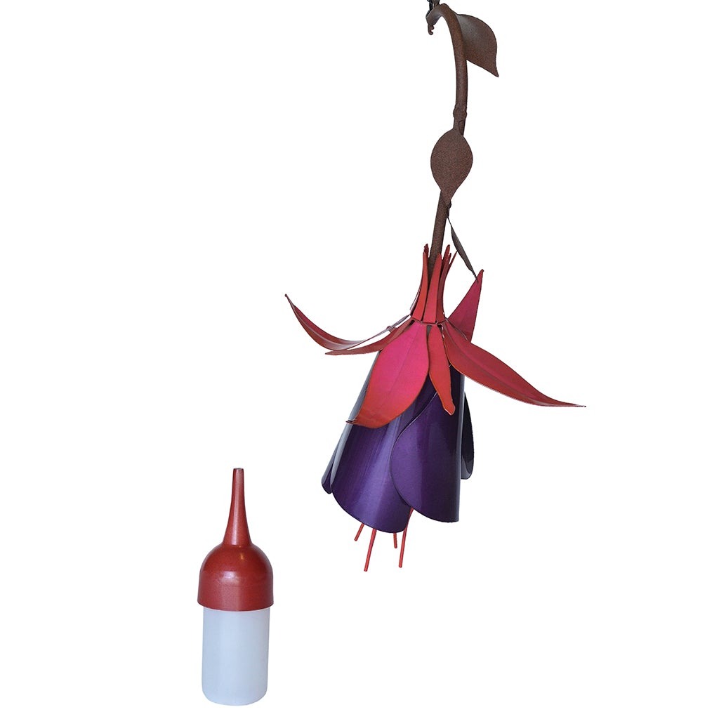 Flower creative   Hummingbird feeder water feeder