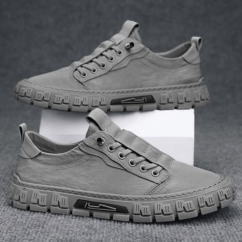 Men's Trendy Tarpaulin Casual Flats