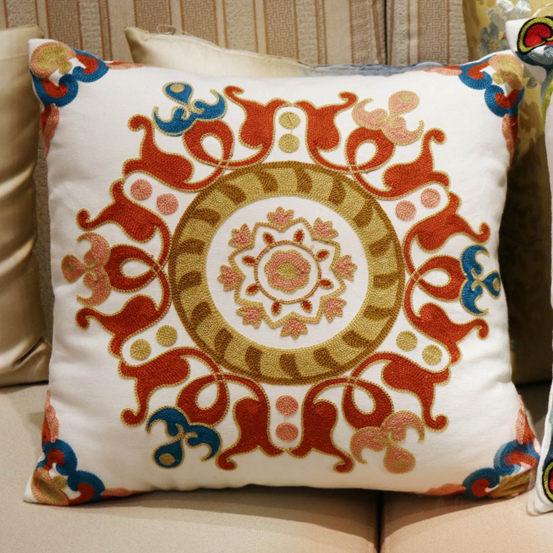 Embroidery Pillow Covers