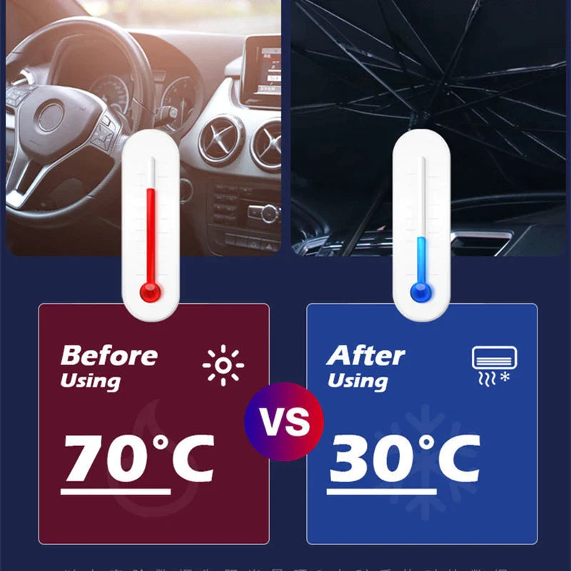 Foldable Car Sun Umbrella