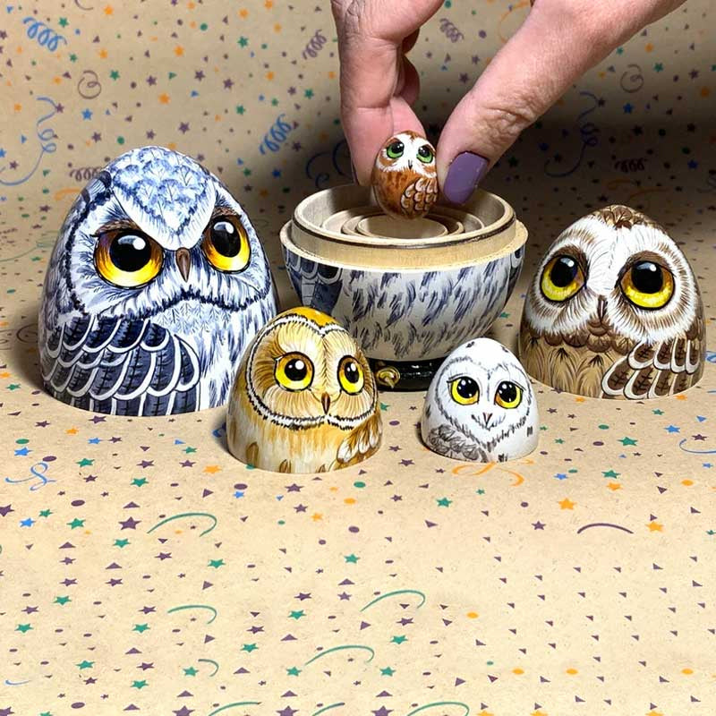New Owl Nest/Easter Gift