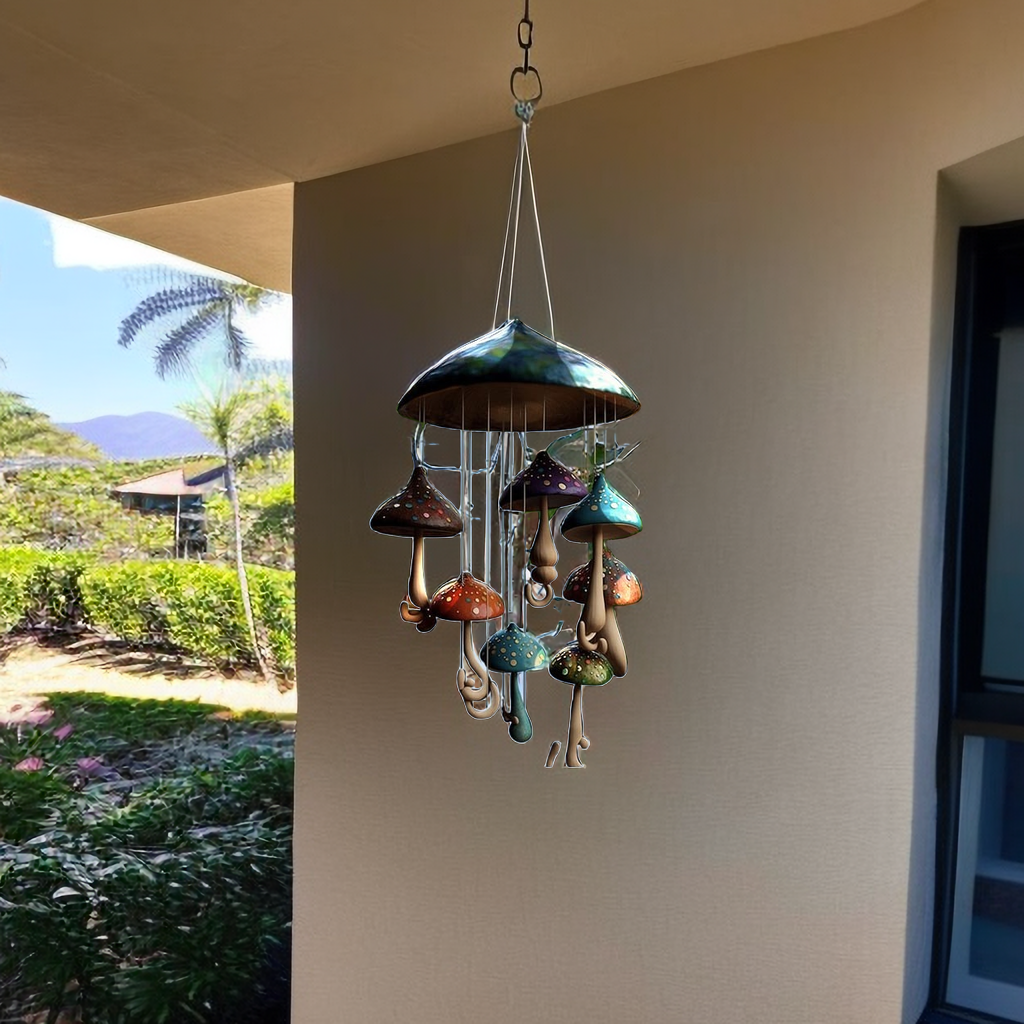 🔥Mushroom Campanula Handmade  Art