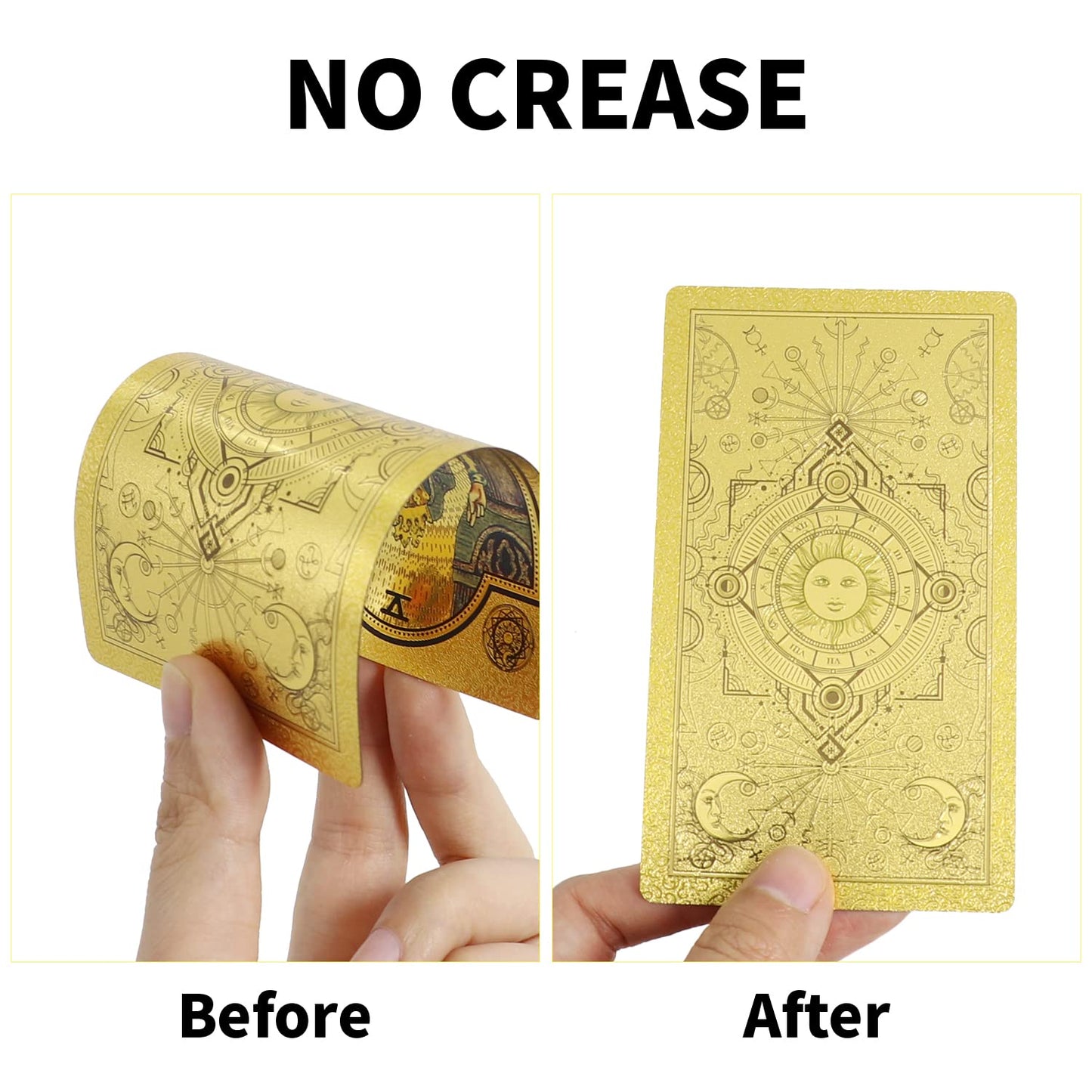 🔥Explore the Mystical World of Tarot Gold Foil Tarot