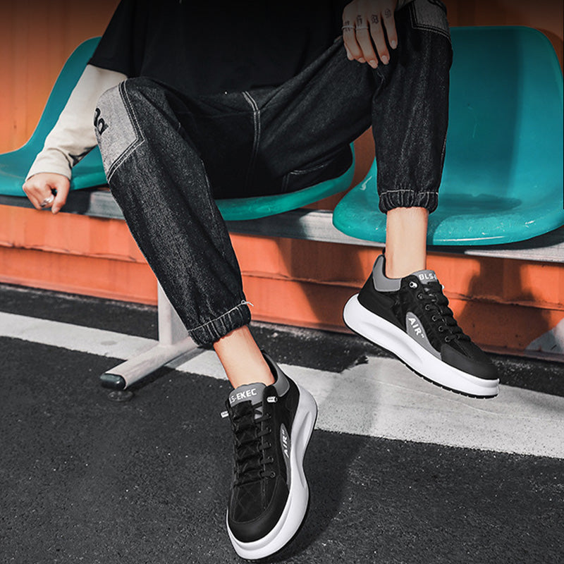 Fashionable Thick Sole Sneaker Shoes For Men