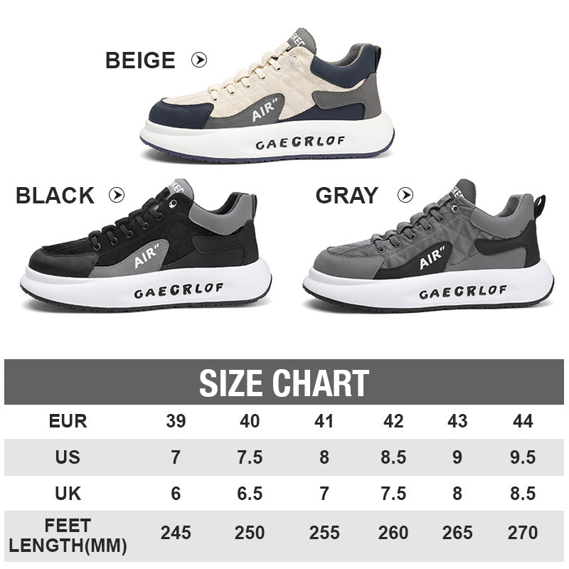 Fashionable Thick Sole Sneaker Shoes For Men