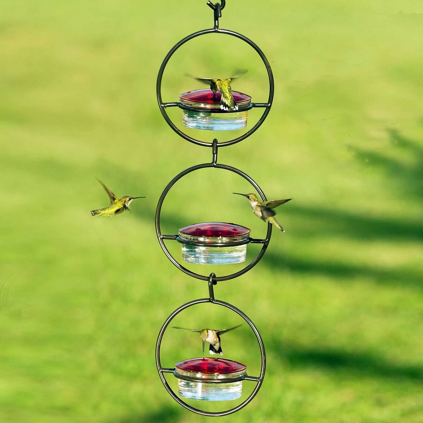 Metal Hummingbird Water Feeder