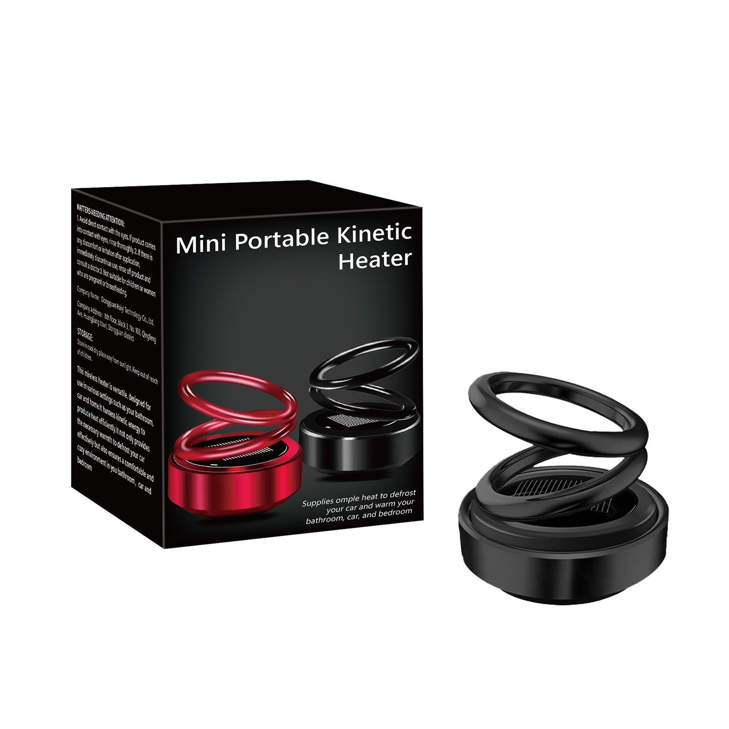 Portable Kinetic Molecular Heater - Made in the USA