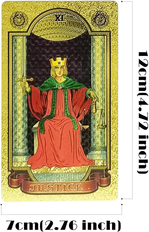 🔥Explore the Mystical World of Tarot Gold Foil Tarot