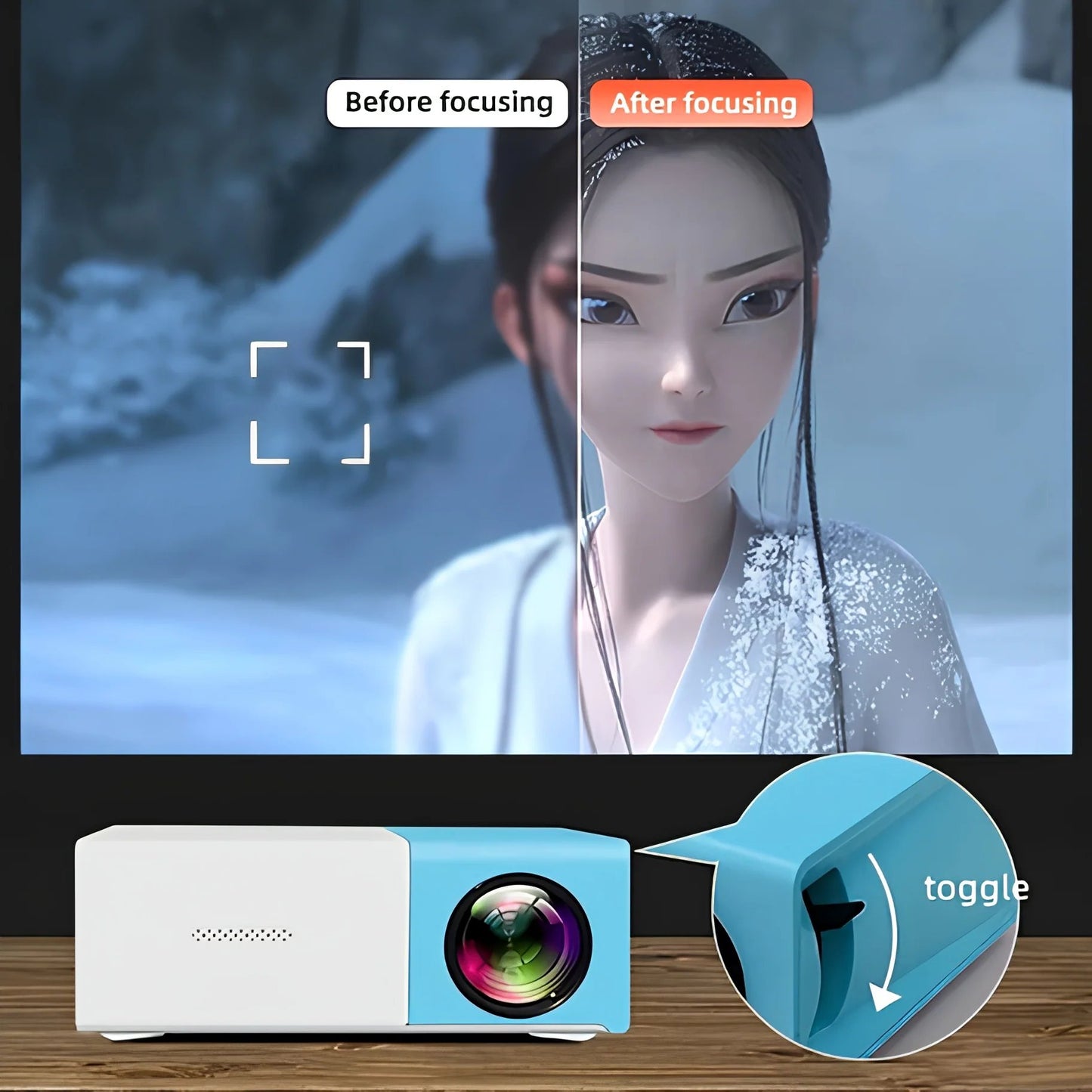 FREE SHIPPING 🎁 Portable Mini LED Projector