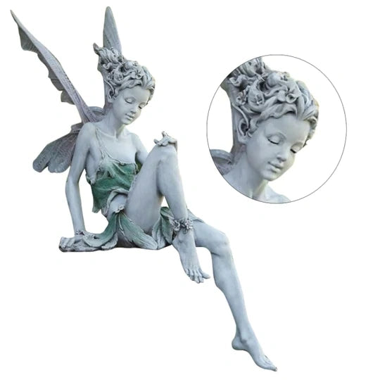 💖 Arbor Day Hot Sale-50%Off🔥sitting fairy sculpture