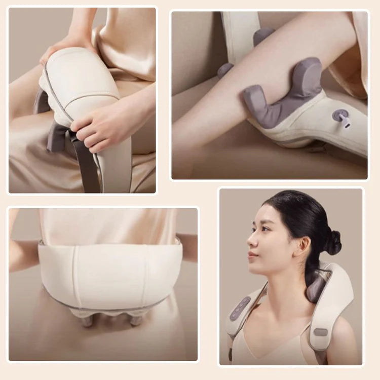 🌹2023 Summer Hot Sale-Neck & Shoulder Massager with Heat