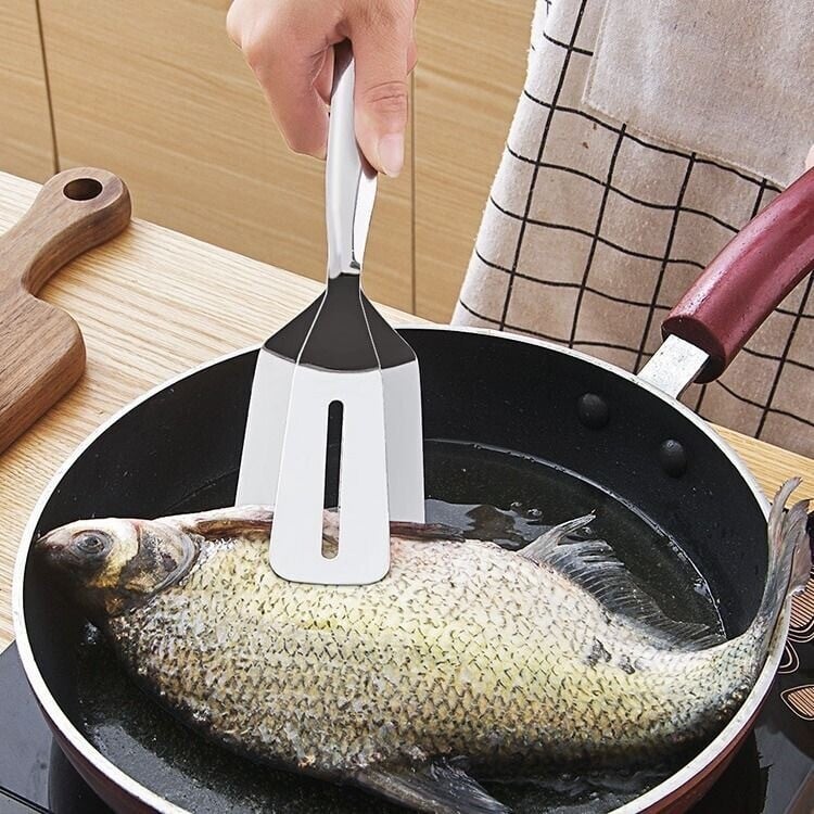 Multifunctional Frying Spatula Steak Clip 304 Stainless Steel🔥