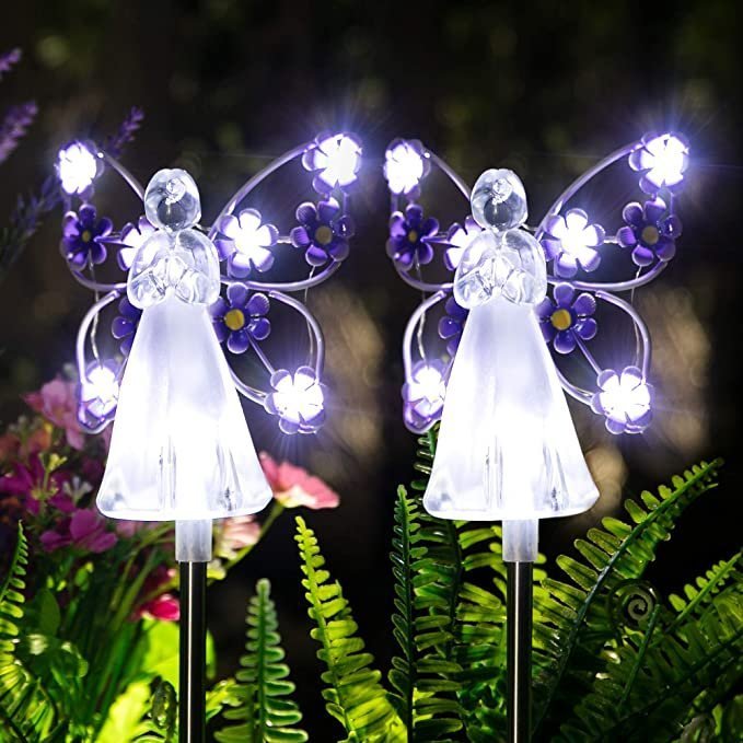 Waterproof 👼 Solar Angel lights