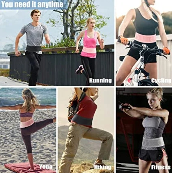 Multifunctional Knit Breathable Concealed Waist Bag