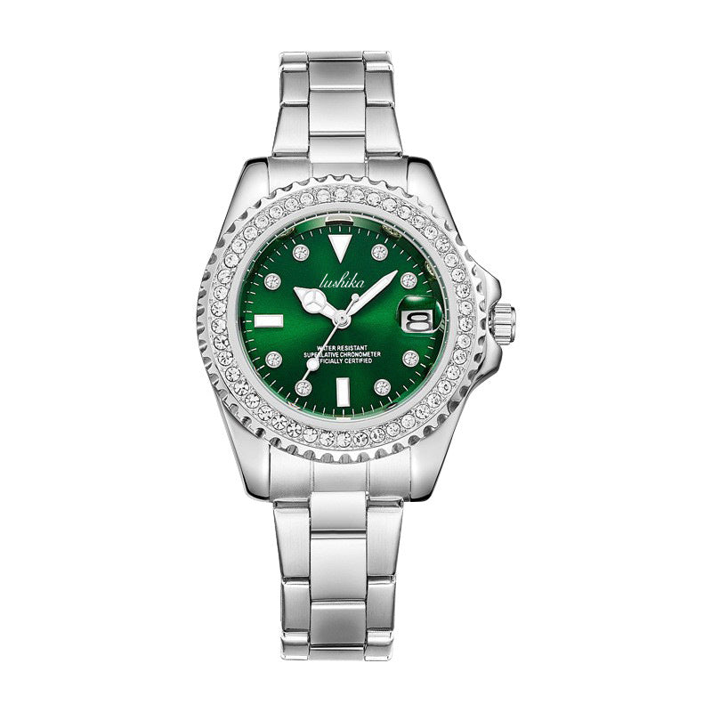 Ladies Vintage Elegant Full of Diamonds Watch