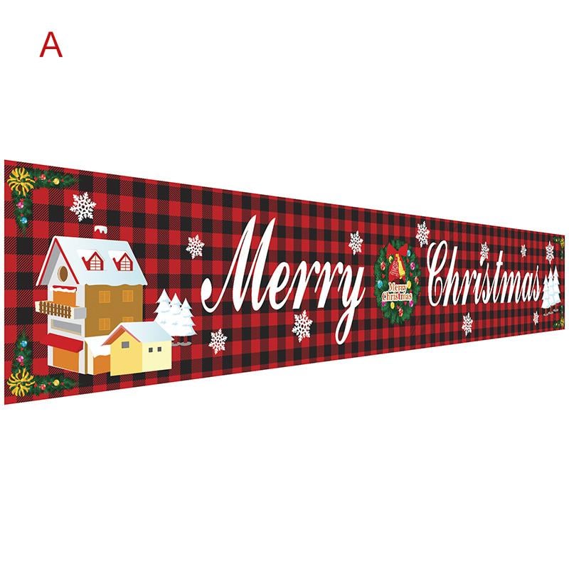 🧑‍🎄Christmas Hot Sale - Christmas Outdoor Banner Flag Pulling