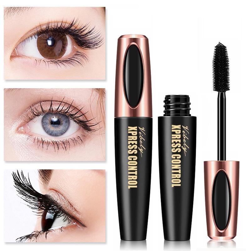 4D Silk Fiber Eyelash Mascara Long-lasting Extension Makeup