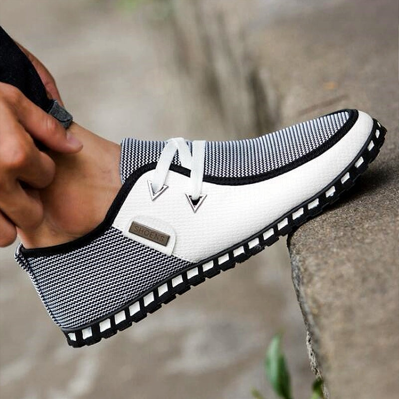 Male High Quality Driving Shoes, Men's Flat Casual Shoes