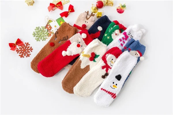 🎁Cute Christmas Style Thickened Warm Socks