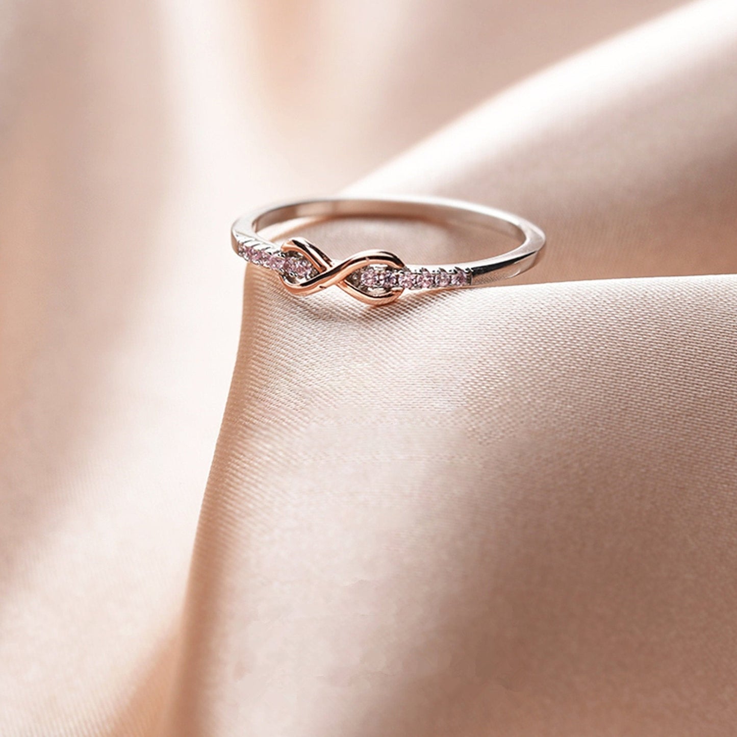 To My Daughter Infinite Love Ring👩❤️👧