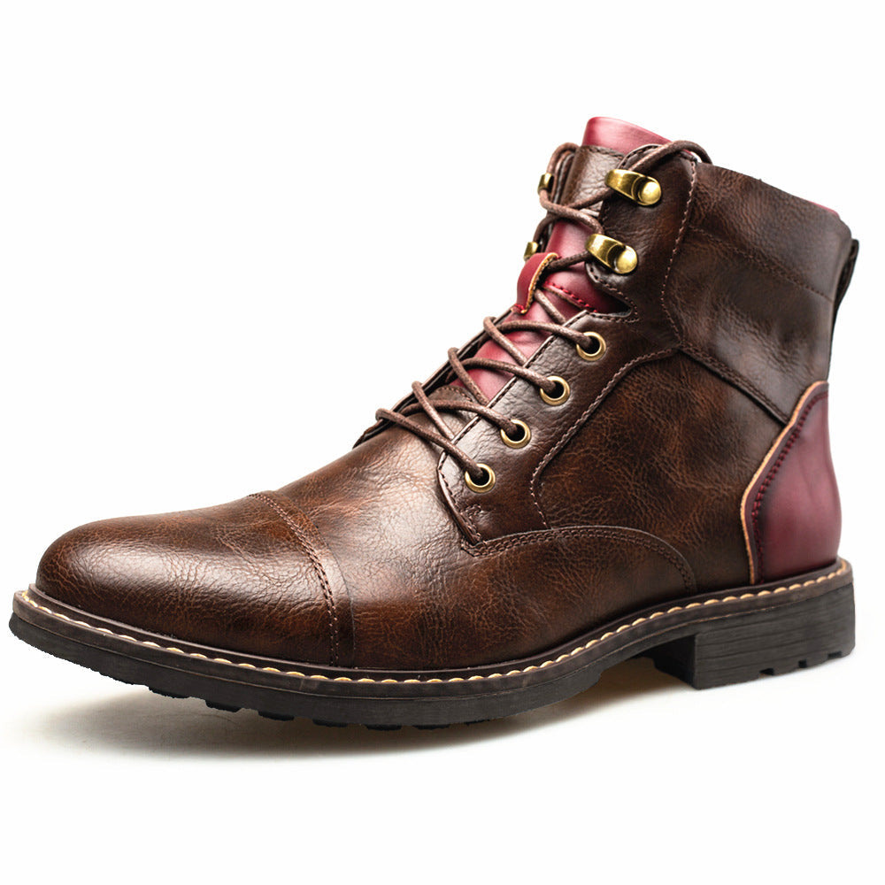 Hecrafted Men's  Retro Boots