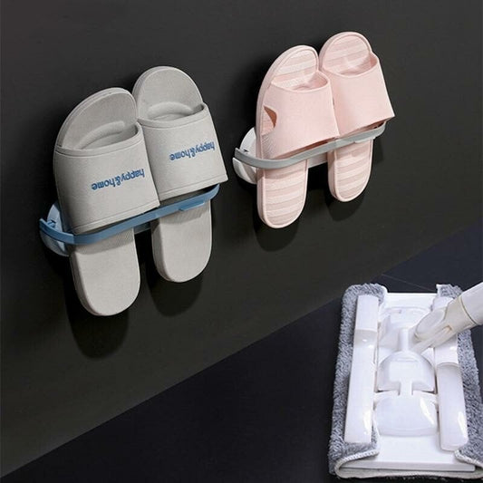 Multifunctional Bathroom Slippers Rack