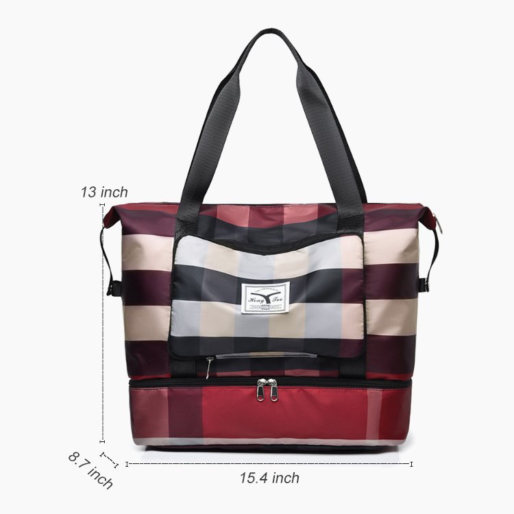 2023 New Foldable Dry/Wet Separation Travel Fitness Bag