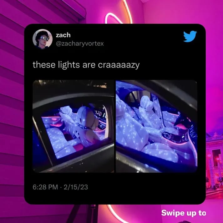 Music Sync and Wireless  LED Starry Atmosphere Light