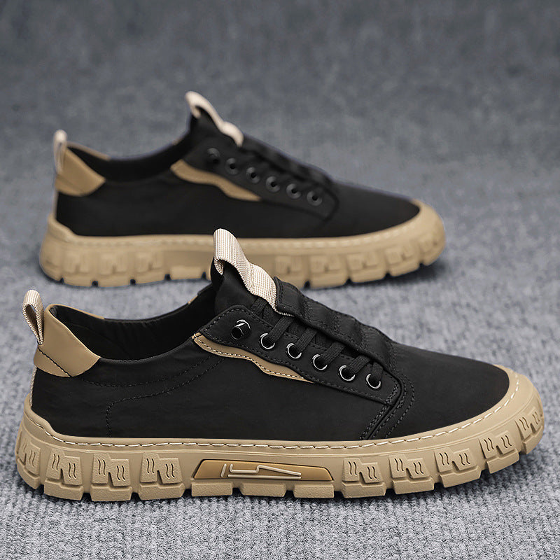 Men's Trendy Tarpaulin Casual Flats