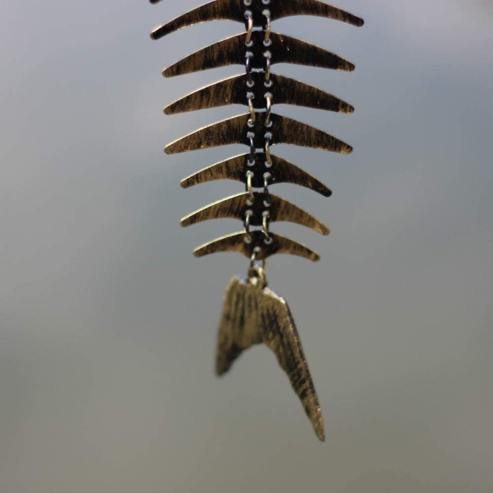 Metal Fish BoneWind Chimes