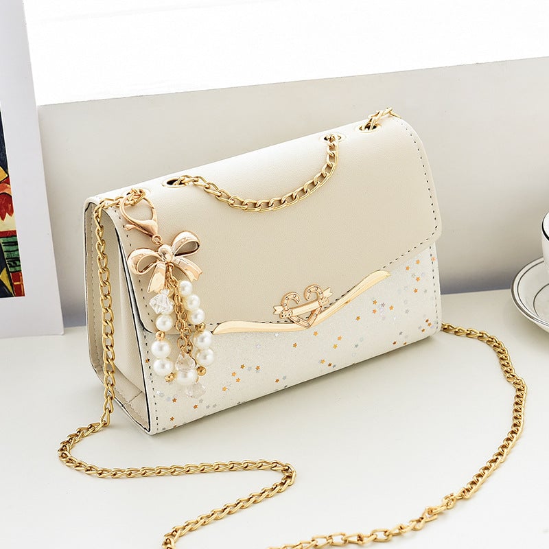 Crossbody Sequined Shoulder Bag