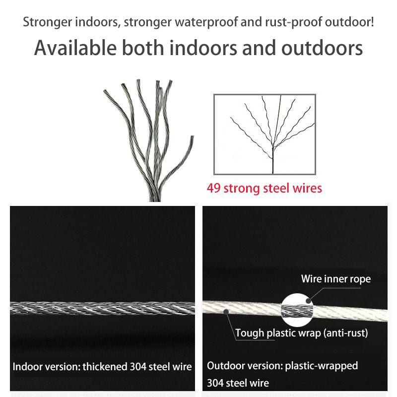 🔥 Hot Sale 🔥 Punch-Free Telescopic Clothesline